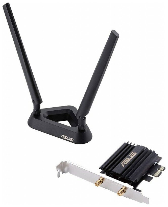 Bluetooth+Wi-Fi ASUS PCE-AX58BT - частотный диапазон устройств Wi-Fi: 2.4 / 5 ГГц