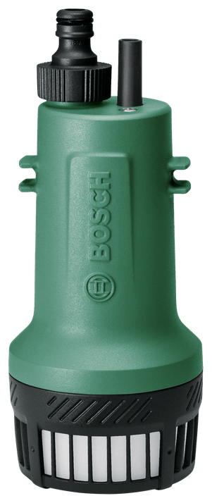 Bosch GardenPump 18 (с аккумулятором) - макс. производительность: 2 м³/ч, макс. напор: 17.5 м