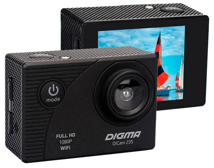 DIGMA DiCam 235, 1920x1080 - режимы съемки: Time-lapse