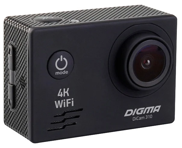 DIGMA DiCam 310, 3840x2160 - беспроводная связь: Wi-Fi