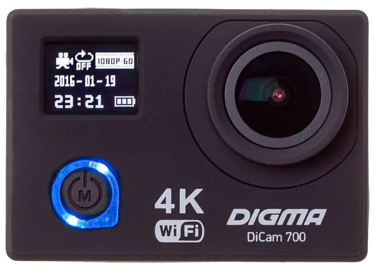 DIGMA DiCam 700, 2880x2160 - беспроводная связь: Wi-Fi