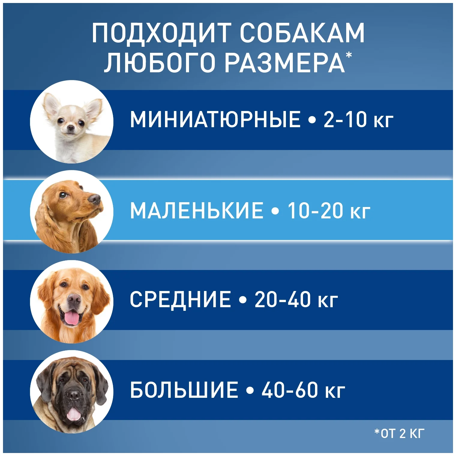 Фронтлайн Спот-он (M) капли для собак 10-20 кг  - продолжительность защиты 30 дней