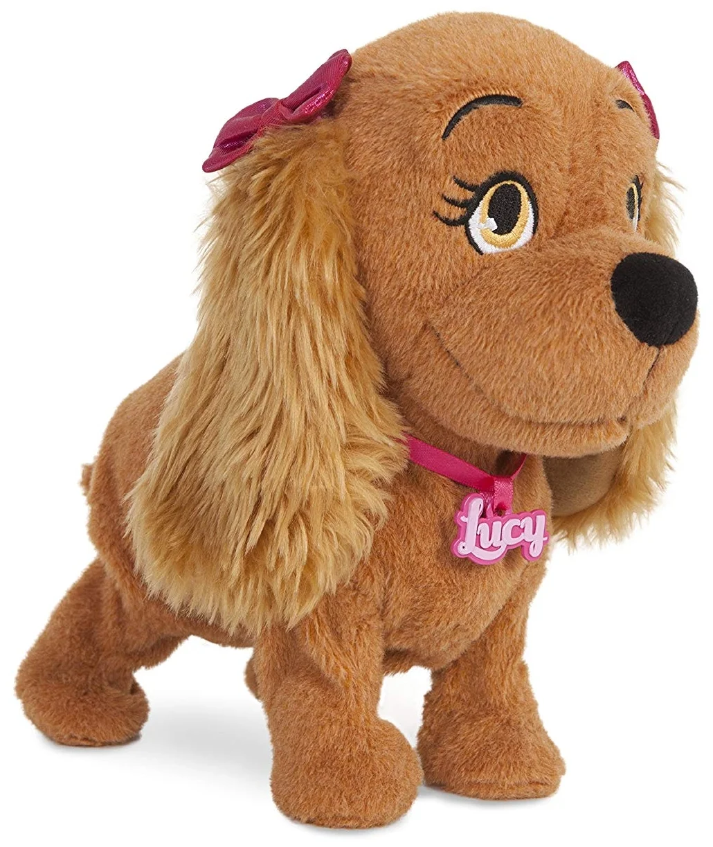 IMC Toys Собака Lucy Song&Dance - функции: реагирует на звук, поет, говорит, ходит/ездит, танцует