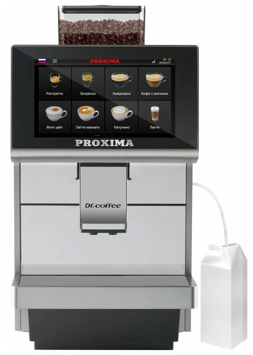 DR. COFFEE PROXIMA M12 Plus - тип используемого кофе: молотый / зерновой