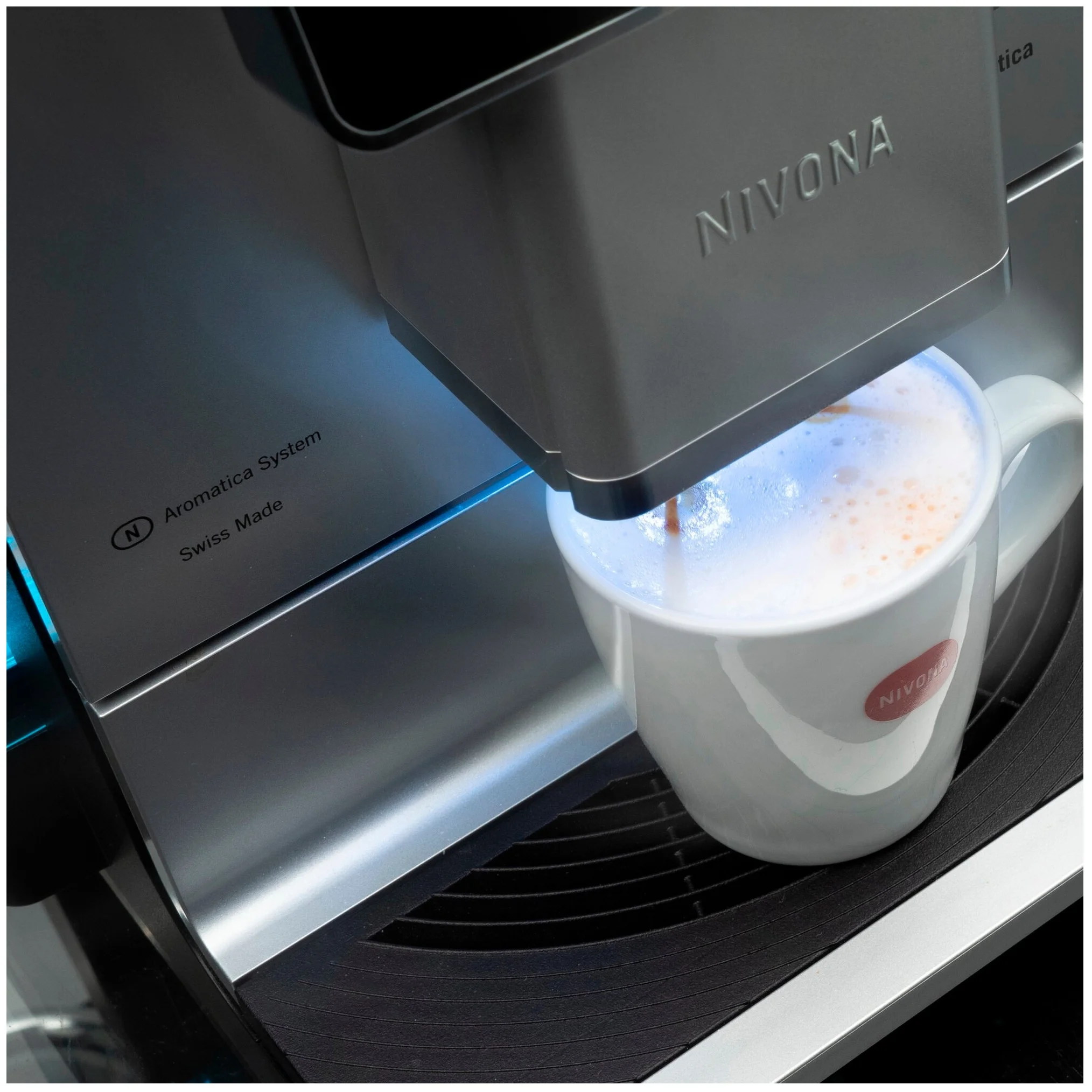 Nivona CafeRomatica 970 - настройки: температура кофе, крепость кофе, объем порции горячей воды, жесткость воды