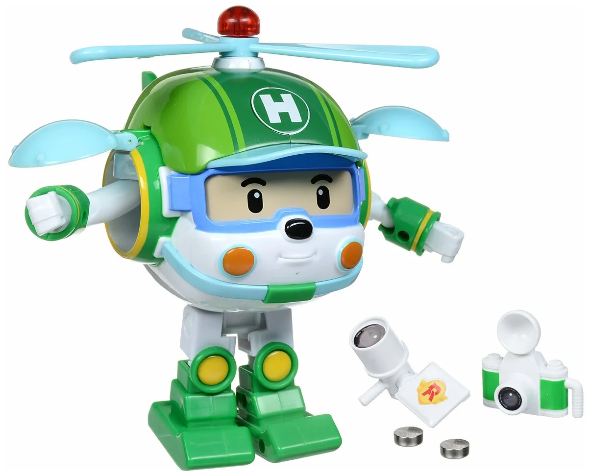 Silverlit Robocar Poli Хелли 12,5 см - особенности: батарейки в комплекте
