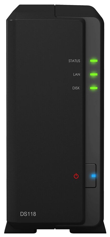 Synology DS118 - порты Ethernet: 1000 Мбит/с