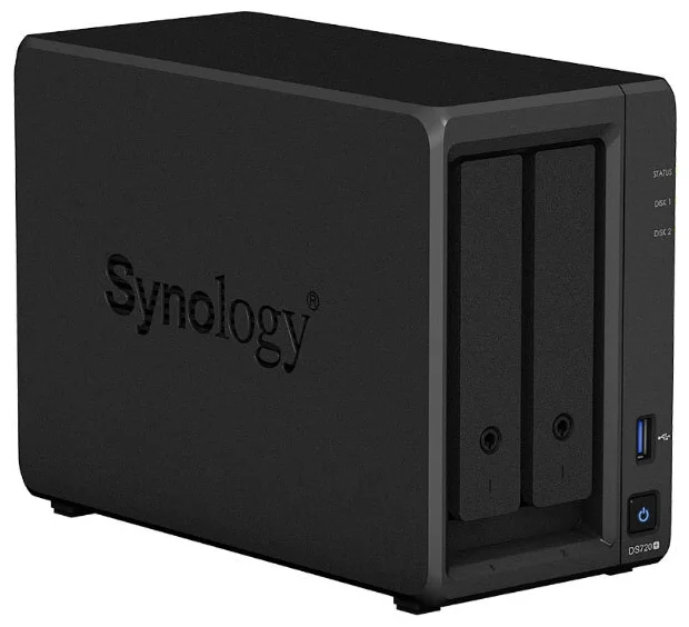 Synology DS720+ - интерфейсы подключения накопителей: SATA 6Gb/s, слот PCI-E
