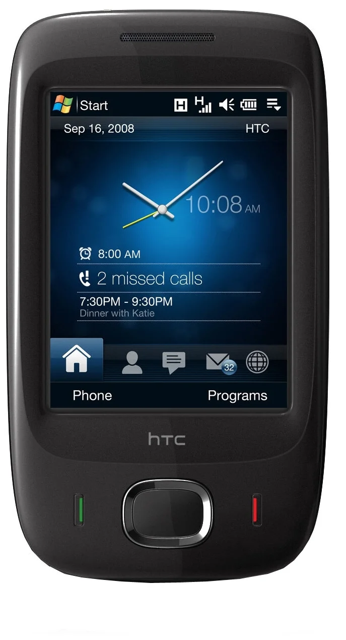 HTC Touch Viva - экран: 2.8" (320×240) TFT