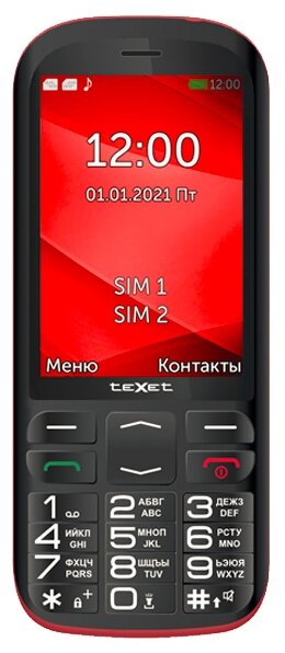 TeXet TM-B409 - встроенная память: 32 МБ