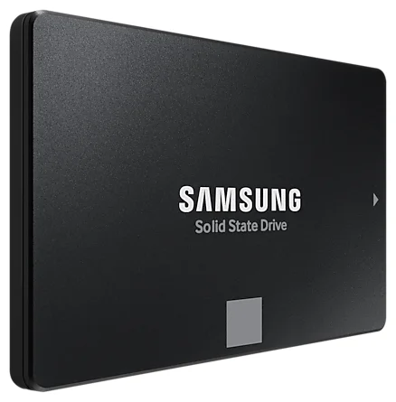 Samsung 870 EVO 500 SATA MZ-77E500BW - скорость чтения/записи: 560 МБ/с / 530 МБ/с