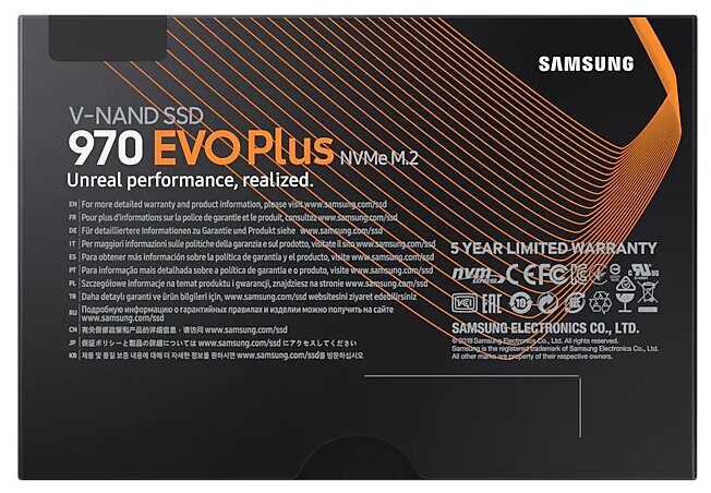 Samsung 970 EVO Plus 250 M.2 MZ-V7S250BW - тип PCI-E: PCI-E 3.0 x4
