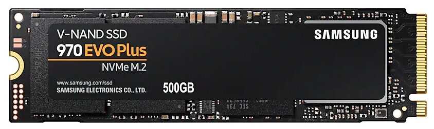 Samsung 970 EVO Plus 500 M.2 MZ-V7S500BW - форм-фактор: 2280