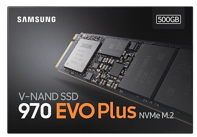 Samsung 970 EVO Plus 500 M.2 MZ-V7S500BW - разъем: M.2