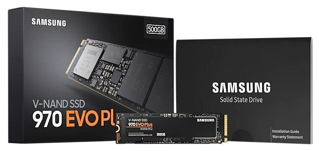Samsung 970 EVO Plus 500 M.2 MZ-V7S500BW - тип флэш-памяти: V-NAND 3-bit MLC