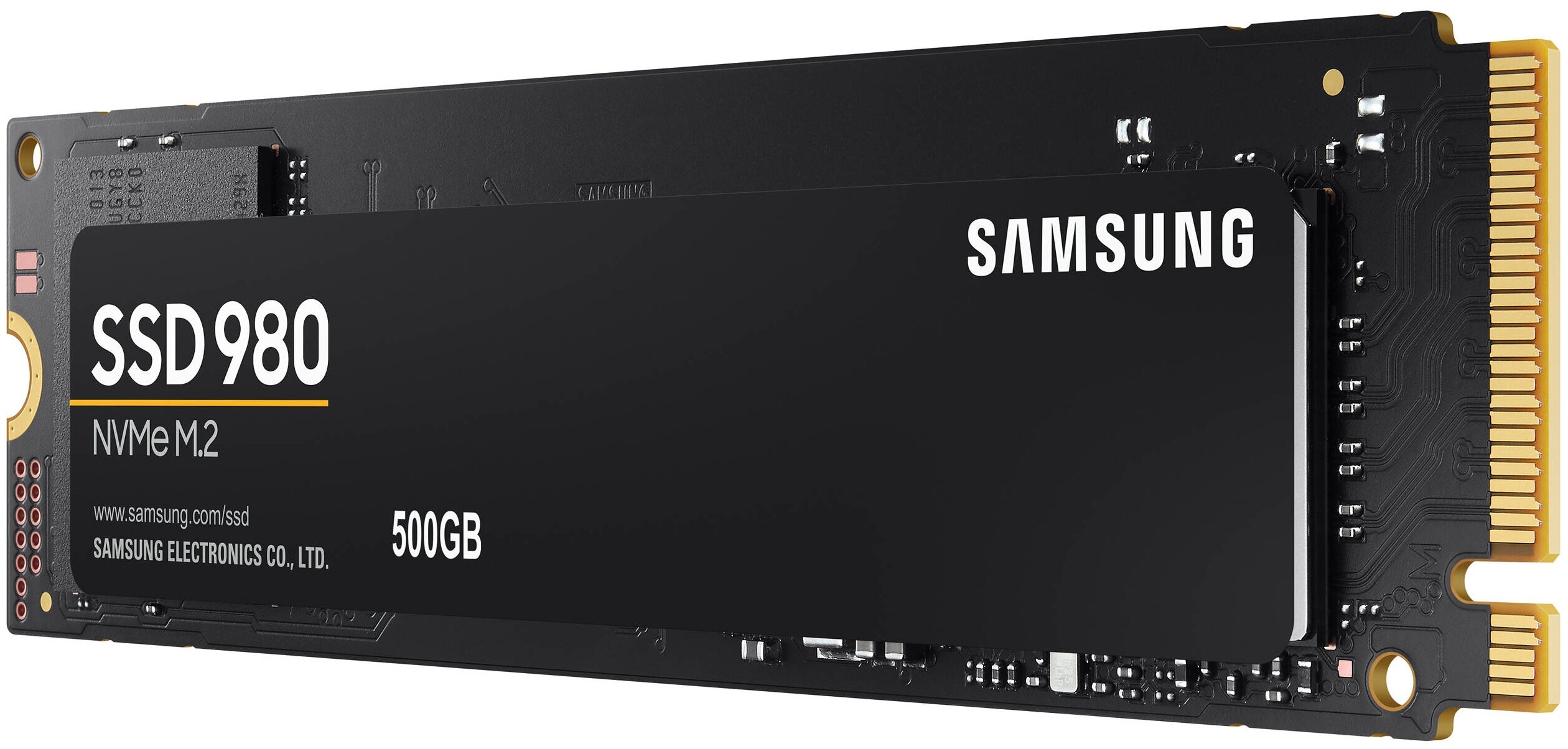 Samsung 980 500 M.2 MZ-V8V500BW - скорость чтения/записи: 3100 МБ/с / 2600 МБ/с