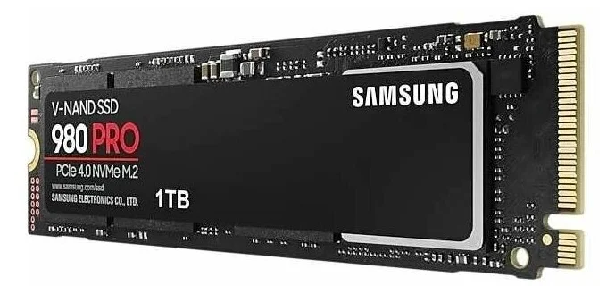 Samsung 980 PRO 1000 M.2 MZ-V8P1T0BW - скорость чтения/записи: 7000 МБ/с / 5000 МБ/с