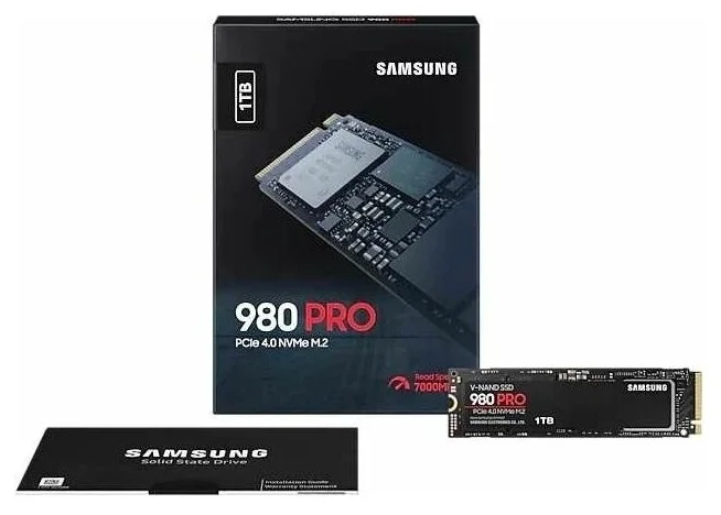 Samsung 980 PRO 1000 M.2 MZ-V8P1T0BW - разъем: M.2