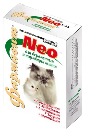 Фармавит Neo "Витаминно-минеральный комплекс для беременных и кормящих кошек" - возраст: взрослые