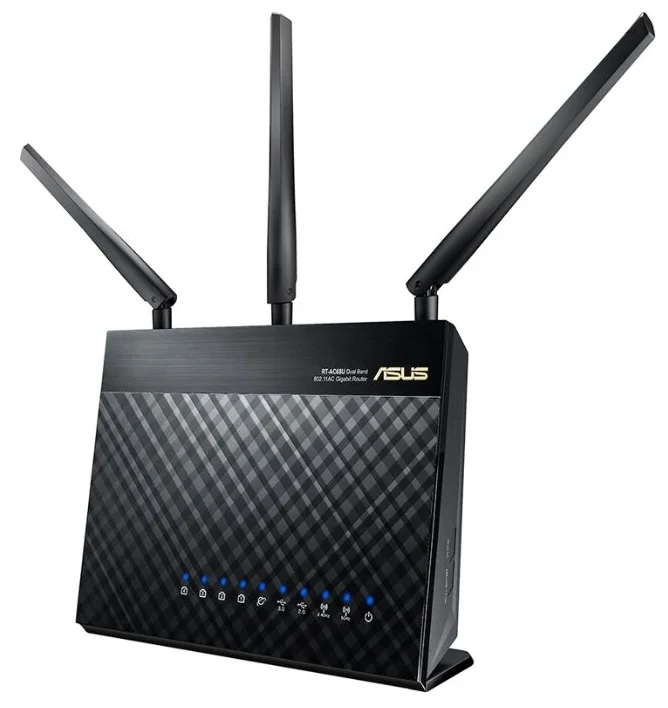 Wi-Fi ASUS RT-AC68U - частотный диапазон устройств Wi-Fi: 2.4 / 5 ГГц (одновременная работа)