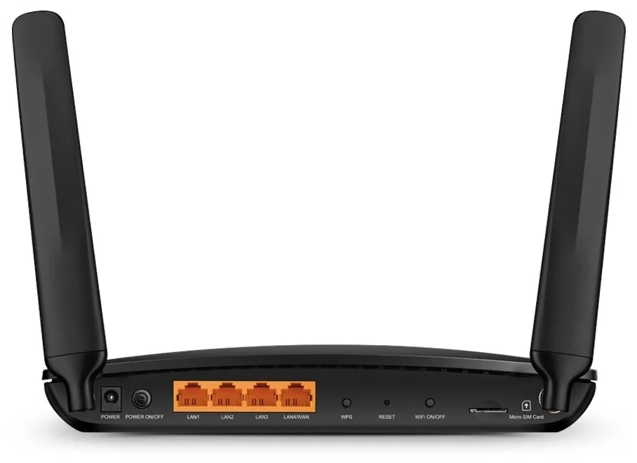 Wi-Fi TP-LINK Archer MR600 - стандарт Wi-Fi 802.11: b (Wi-Fi 1), a (Wi-Fi 2), g (Wi-Fi 3), n (Wi-Fi 4), ac (Wi-Fi 5)
