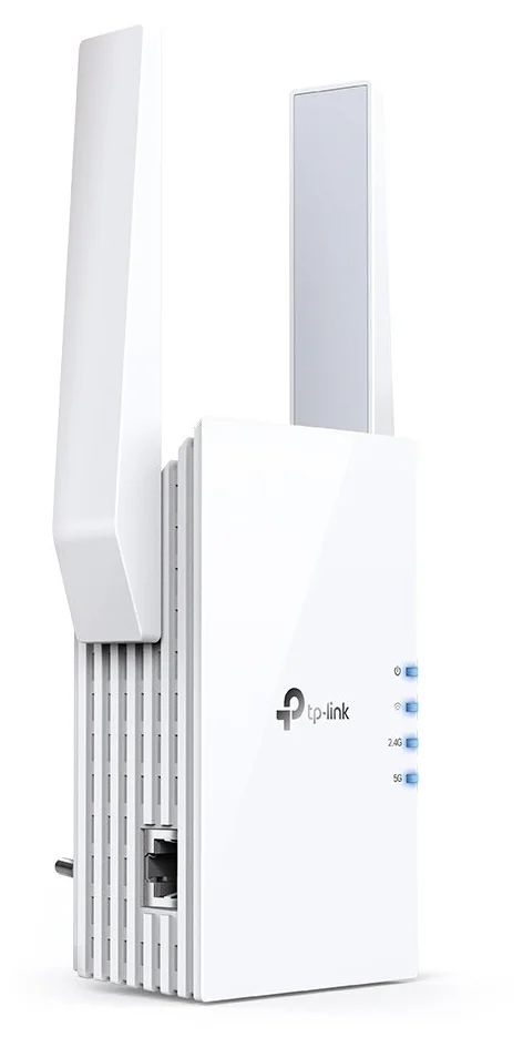 TP-LINK RE605X - стандарт Wi-Fi 802.11: b (Wi-Fi 1), a (Wi-Fi 2), g (Wi-Fi 3), n (Wi-Fi 4), ac (Wi-Fi 5), ax (Wi-Fi 6)