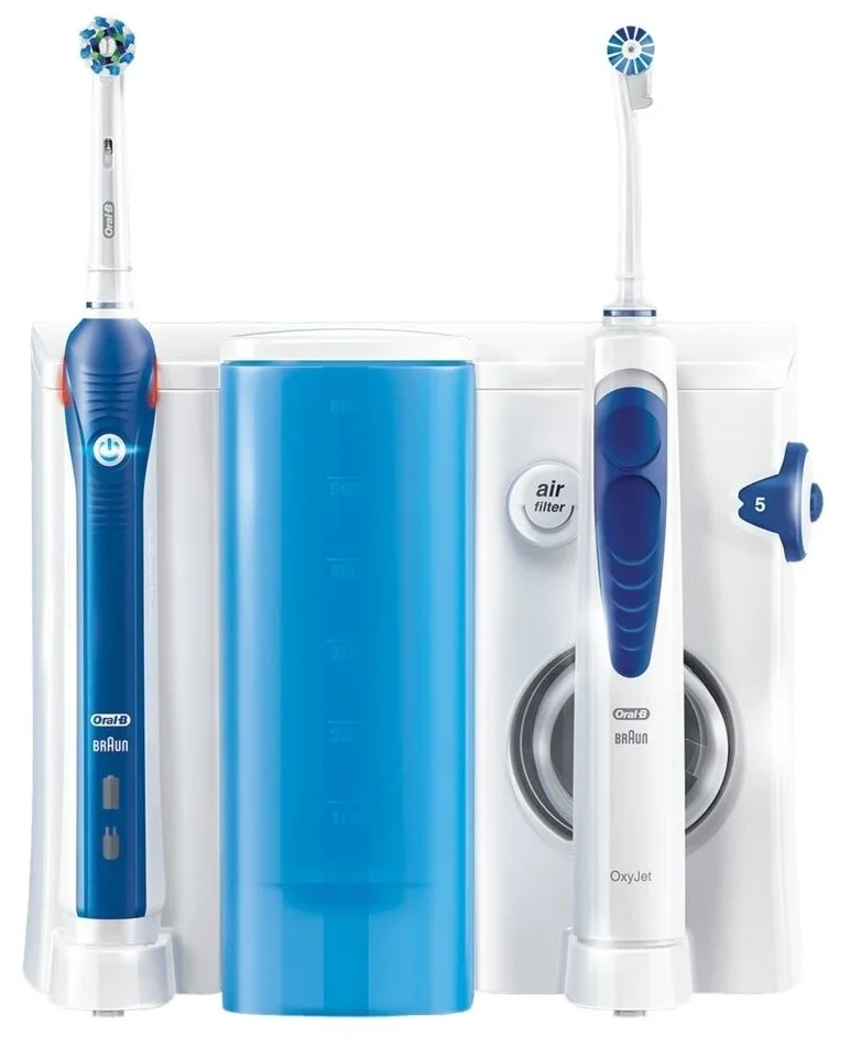 Oral-B OxyJet Cleaning System + PRO 2000 Toothbrush - принцип работы: микропузырьковая технология