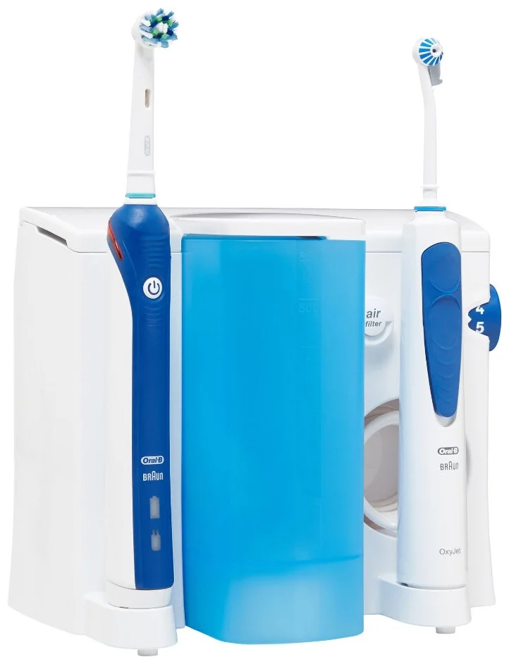 Oral-B OxyJet Cleaning System + PRO 2000 Toothbrush - питание: от сети