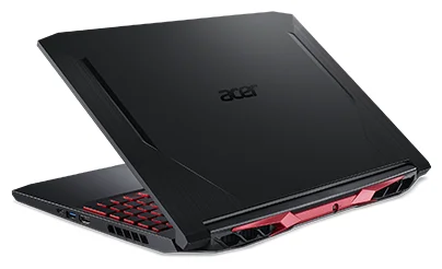 15.6" Acer Nitro 5 AN515-55-50ZA - разъемы: USB 3.0 Type A x 3, USB 3.1 Type-С, выход HDMI, микрофон/наушники Combo, Ethernet - RJ-45