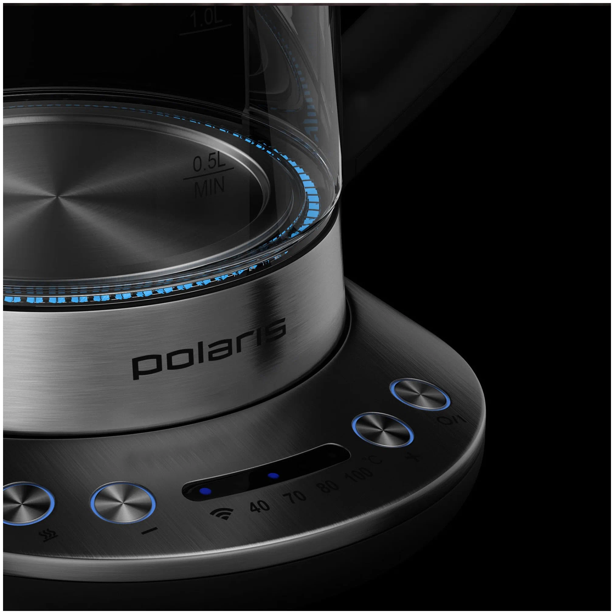 Polaris PWK 1775CGLD WIFI IQ Home - управление со смартфона: да