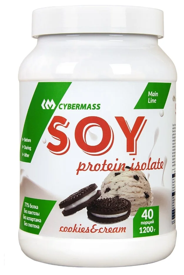 CYBERMASS Soy Protein - тип: соевый