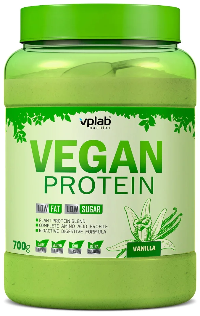 Vplab Vegan Protein - тип: растительный