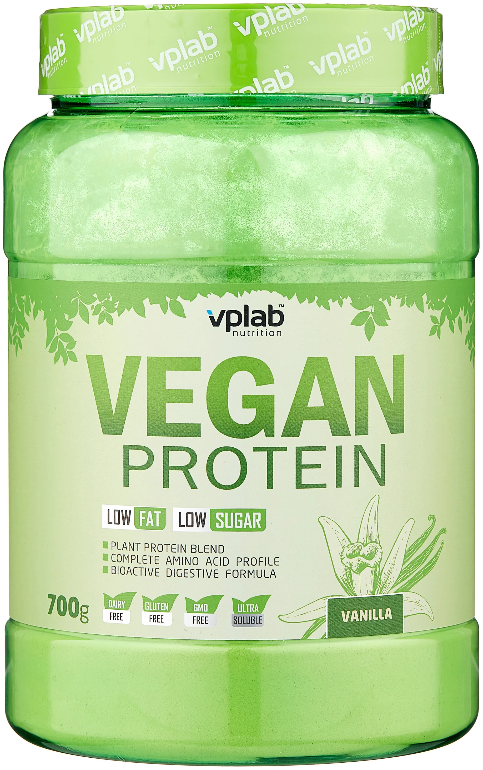 Vplab Vegan Protein - форма выпуска: порошок