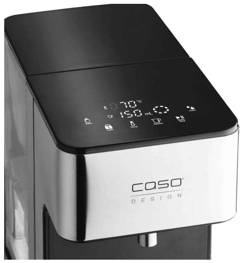 Caso HW 600 - особенности: двойные стенки, индикатор уровня воды, фильтр