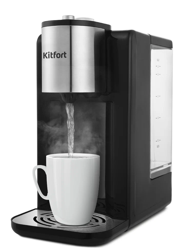 Kitfort KT-2502 - безопасность: блокировка включения без воды