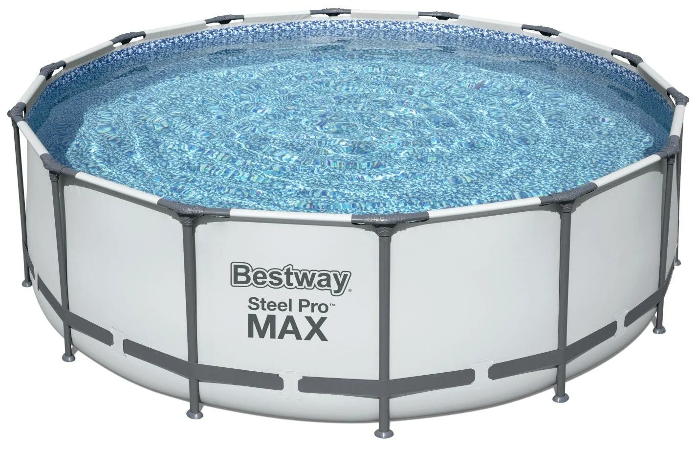 Bestway Steel Pro Max 5612X - в комплекте: лестница, тент