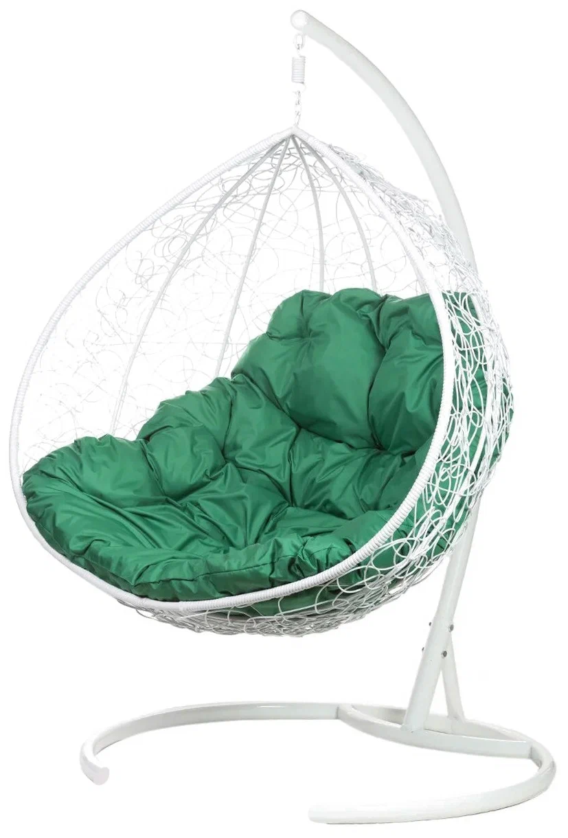 Bigarden Gemini Promo с чехлом, 135х195 см, до 180 кг - в комплекте: подушка, стойка