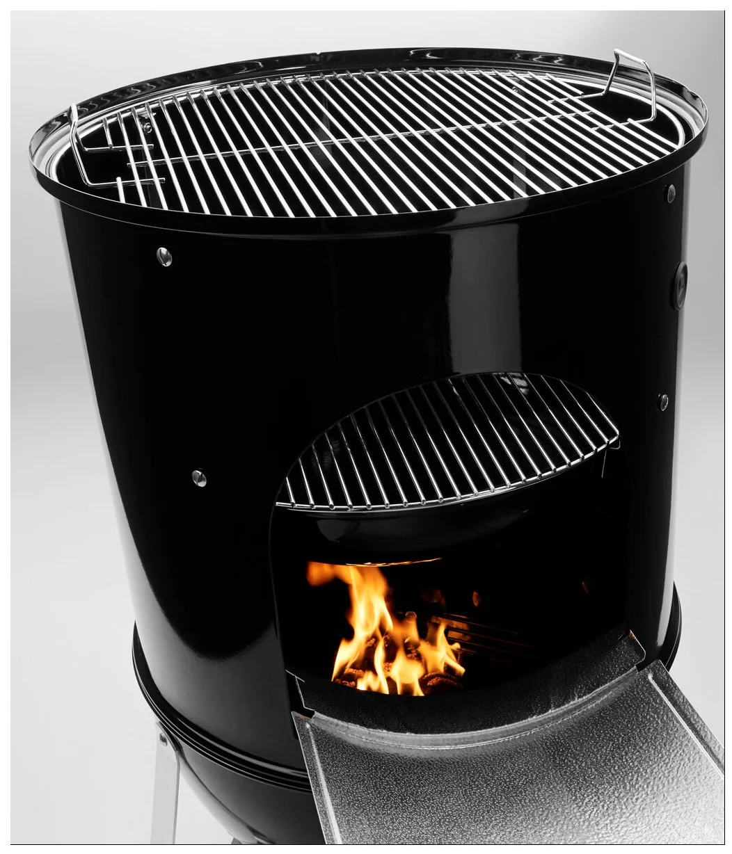 Weber Smokey Mountain Cooker, 53.4х48.3х104.2 см - тип топлива: уголь