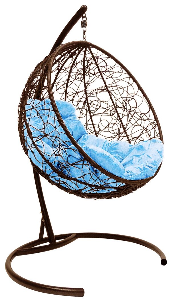 Круг с ротангом - высота кресла: 186 см