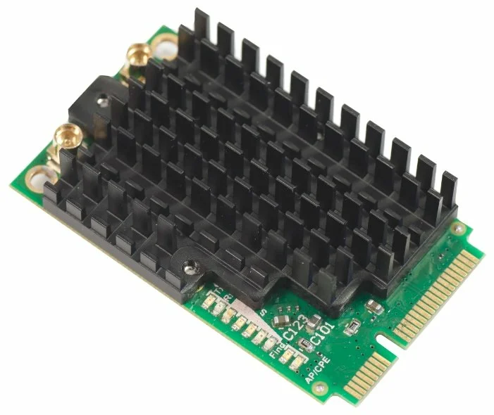 MikroTik R11e-2HPnD - интерфейс подключения: mini PCI-E