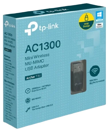 TP-LINK Archer T3U - интерфейс подключения: USB